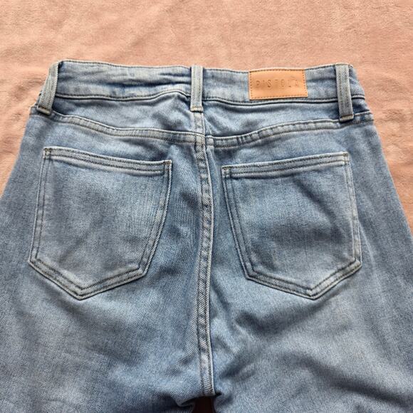 Pistola women wide straight Leg Jeans size 27 Revolve Anthropologie trendy blue - Picture 13 of 15